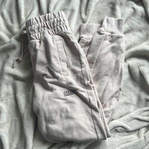 Allsaints Cream Sweatpants - Small